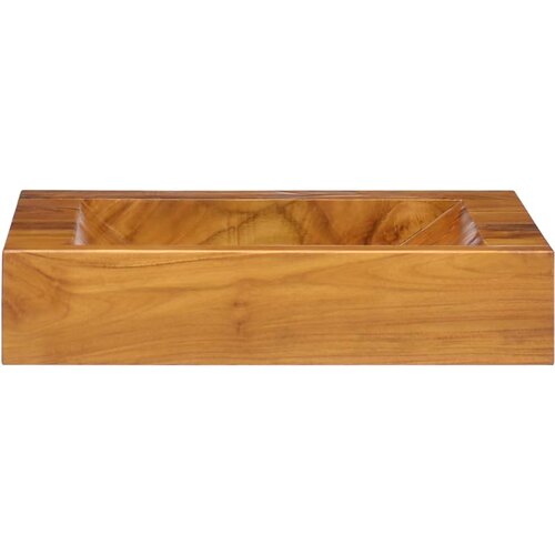 Maison Chic Umivalnik - Kopalna umivalnik - Lavabo iz trdne tikovine 50x35x10 cm, (21684538) Cene