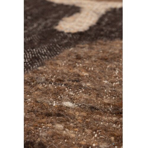 Dutchbone Rjava volnena preproga 160x230 cm Briton &amp;ndash; Slike