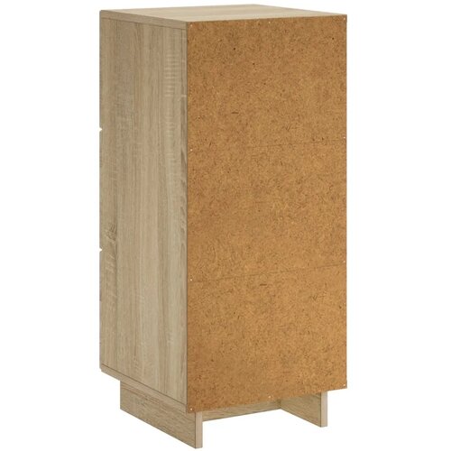  Komoda Hrast sonoma 33.5 x 34.5 x 75 cm Konstruirano drvo - Hrast sonoma Slike