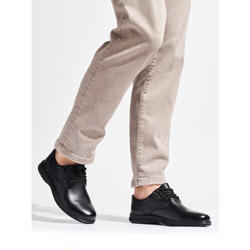 Shelvt Men's black lace-up shoes Cijene