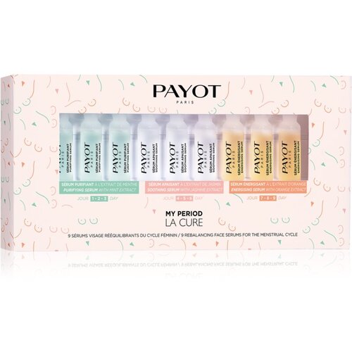 Payot My Period La Cure intenzivna kura za nepravilnosti na koži lica 9x1,5 ml Slike