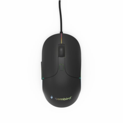 Gembird Mi&scaron; MUS-UL-02, USB, large size illuminated, black, 2400 dpi Cijene