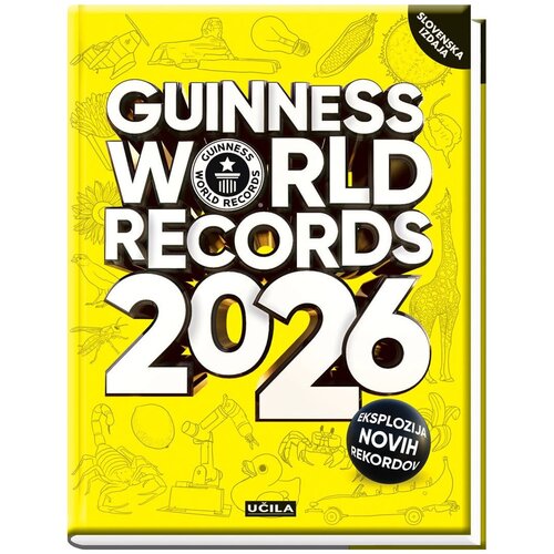 Učila Guinnessova knjiga rekordov 2026 Slike