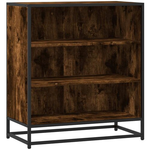 Maison Chic Komoda - Predalnik dimljeni hrast 68x35x76 cm inženirski les in kovina, (21720017) Slike