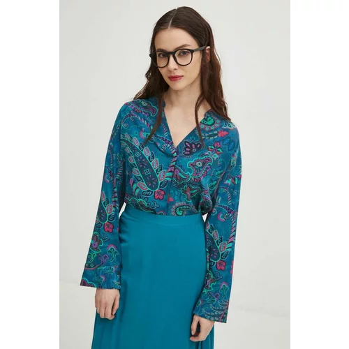 Medicine Bluza za žene, boja: tirkizna, s uzorkom