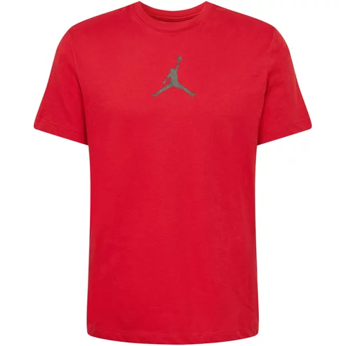 Jordan Majica 'Jumpman' antracit siva / crvena