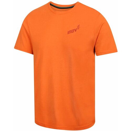 Inov-8 Men's T-shirt Graphic Tee "Brand" Orange Cene