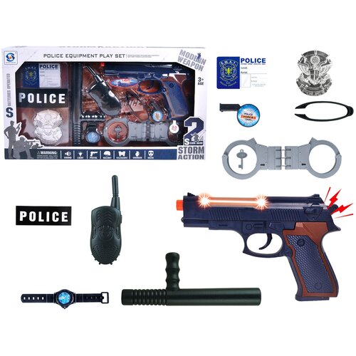 Policijski set za igru STORM ACTION - 10 elemenata Cijene