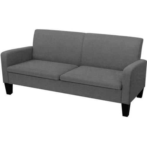 vidaXL Kavč trosed 180x65x76 cm temno siv Cene