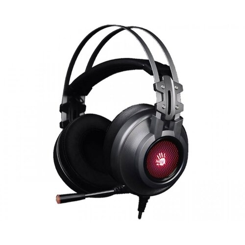 A4Tech A4 TECH Bloody Gaming slu&amp;scaron;alice s mikrofonom A4-G525 7.1 Surround 50mm/16ohm LED CH u boji USB crne Slike