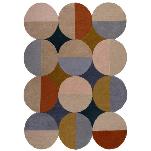 Flair Rugs Ročno tkana volnena preproga 120x170 cm Mia Ellipse – Cene