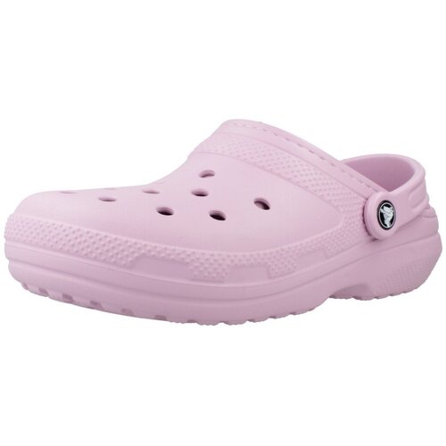 Crocs Cokli CLASSIC LINED CLOG Rožnata Cene