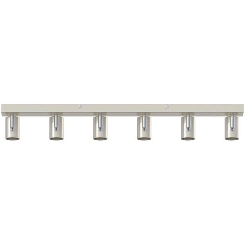  Stropni reflektor s reflektorima Nikla 73 x 6,5 x 11,5 cm Metal Slike