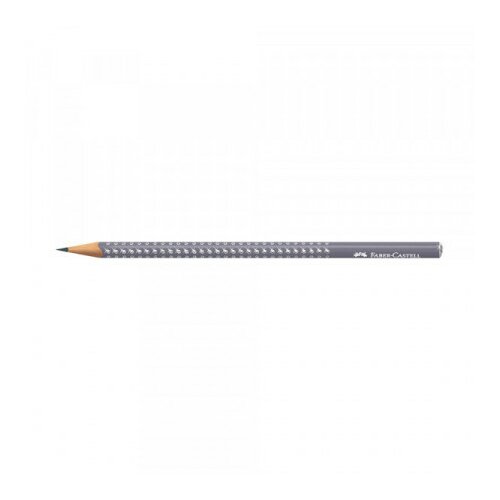 Faber Castell grafitna olovka grip HB sparkle 118235 pearl dapple gray ( 8583 ) Slike