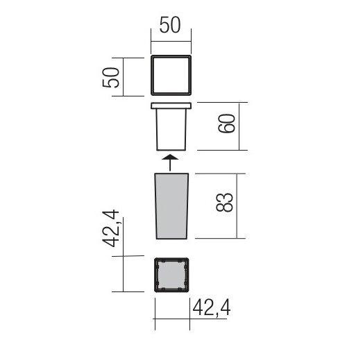  Redo 90041 - LED spolja&amp;scaron;nja ugradna svetiljka INCAS LED/2,3W/230V IP65 Slike