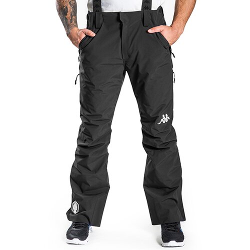 Kappa muške pantalone za skijanje 6CENTO 622 crne Slike