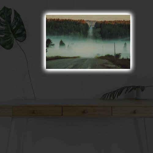 Wallity Slika sa LED osvetljenjem 4570DHDACT-069, 45x70 cm Cene