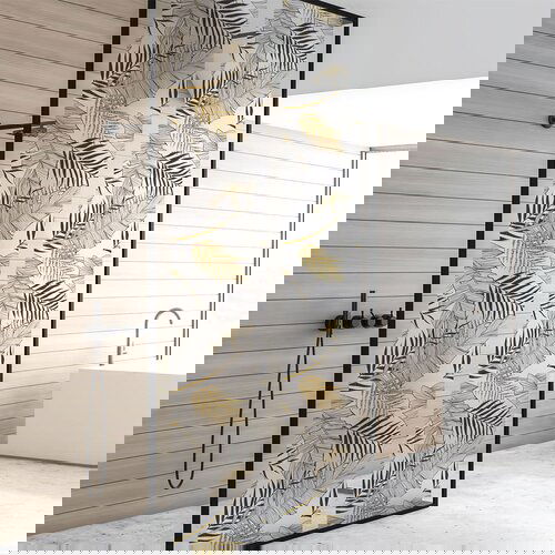 Ambiance Okenska nalepka 200x40 cm Classy Palm Leaves - Ambiance Slike