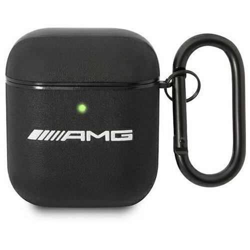 Mercedes-Benz AMG USNJENI ETUI VELIK LOGO ZA AIRPODS ZA SLUŠALKE, ČRN, (22006389) Cene