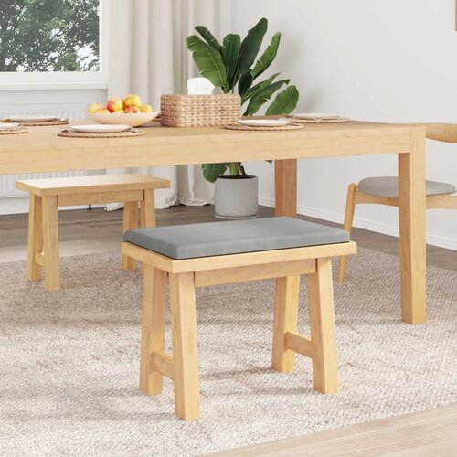  Jastučić za klupu Mikrovlakna Svjetlosiva Dubina 35 cm - Svjetlosiva 60 x 38 x 6 5 cm Slike