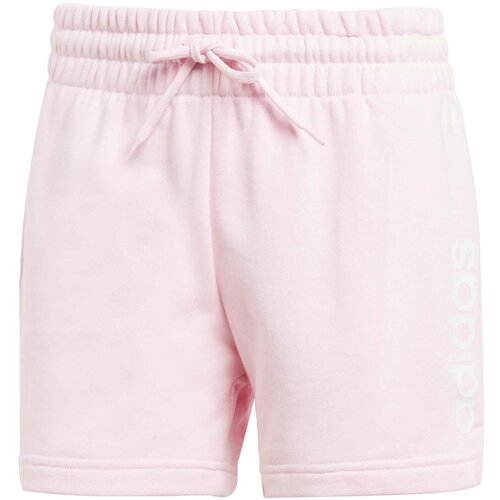 Adidas Sportske hlače 'Essentials' roza / bijela Cene