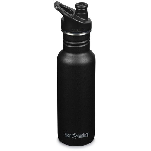 Klean Kanteen steklenička Classic Narrow sport cap 523 ml Black Cene