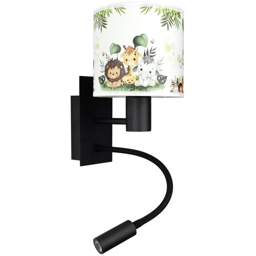 Brilagi LED fleksibilna lampa BOBO 1xE27/25W/230V + LED/3W crna/bela/zelena/džungla Cene