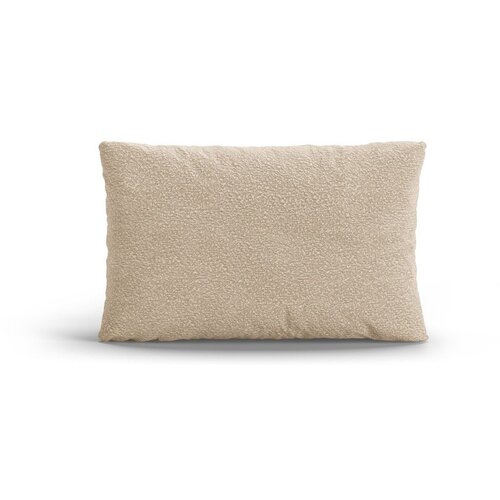 Micadoni Bež ukrasni jastuk za sjedeću garnituru od boucl&amp;eacute; tkanine Poppy &amp;ndash; Slike