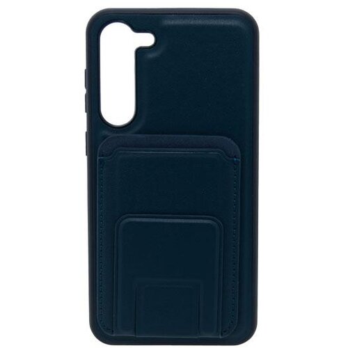  Maska za telefon LEATHER MAGSAFE WALLET za Samsung S23 Plus, Teget Cene