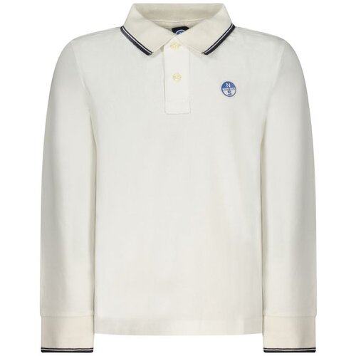 North Sails Dječja dugačka polo majica s dugim rukavima bijela Cene