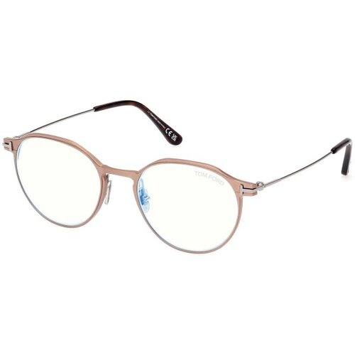 Tom Ford FT5866-B 035 ONE SIZE (52) Rjava/Kristalna Slike