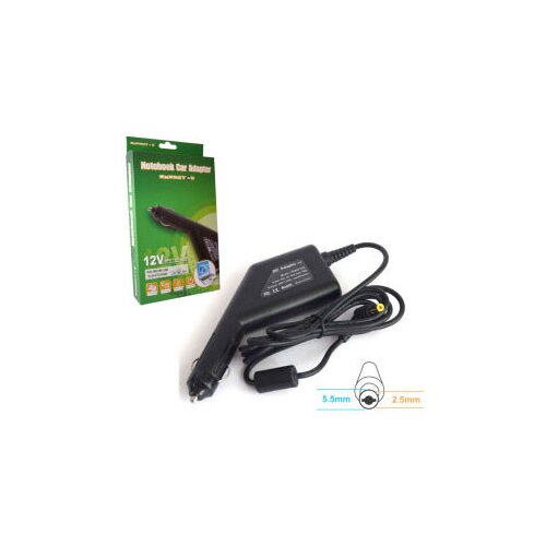 Green cell Avto polnilec - adapter za prenosnik CA22 / 20V 3.25A /5.5x2.5mm HP/COMPAQ/ACER/FUJITSU-SIEMENS/GERICOM/COMPAL/DELL/HITACHI/TOSHIBA/NEC Slike
