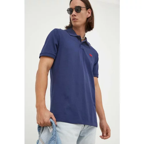 Levi's Polo majica za muškarce, boja: tamno plava, glatki model