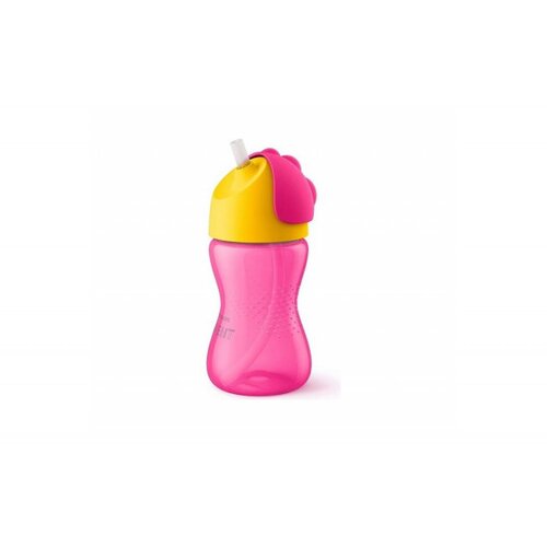 Avent MAGICNA SOLJA SA SLAMKOM 300ml 12M+ 1998 - PINK (SCF79802) Cene