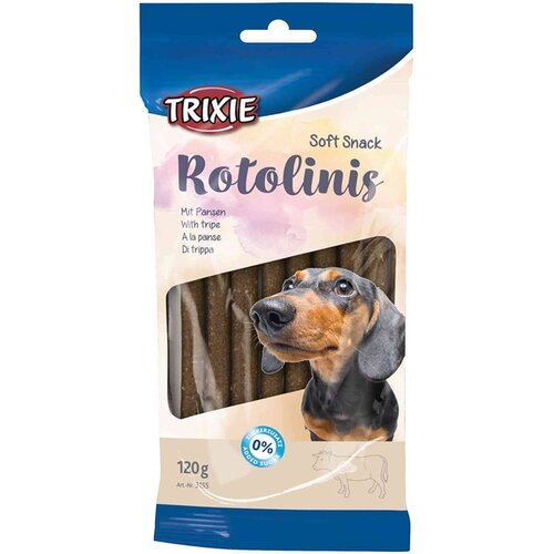 Trixie poslastica za pse rotolinis škembići 120g Slike