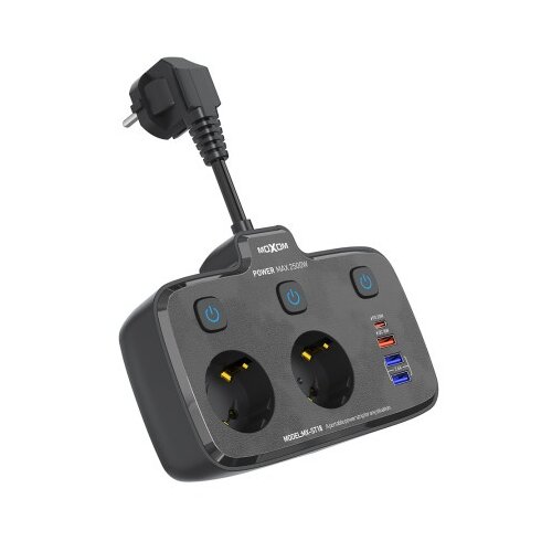  Produzni adapter moxom mx-st18 6u1 crni ( R2227 ) Slike