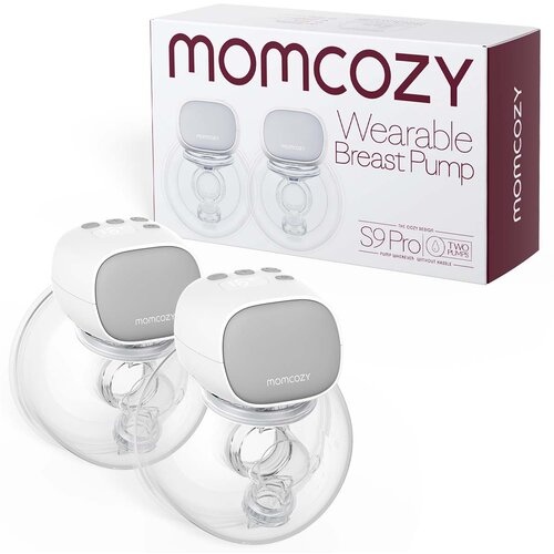 Momcozy s9 pro dvojna električna prsna črpalka hands-free za dojenje grey Cene