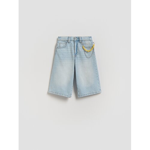 Reserved BOYS` SHORTS & CHAIN - plava Cene