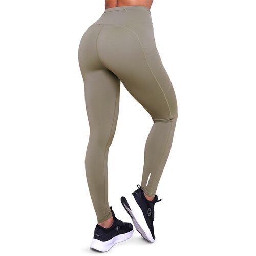 GymBeam Ženske tajice za trčanje Pulse Vetiver Slike