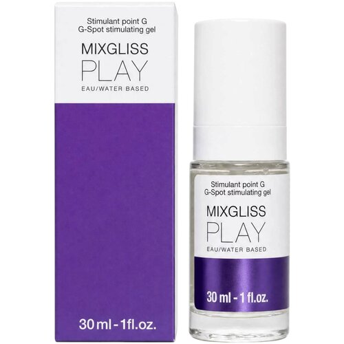 Mixgliss Play - stimulirajući gel za G-točku za žene, bez mirisa (30 ml) Slike