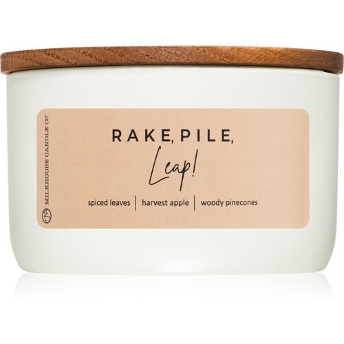 Milkhouse Candle Co. Statement Rake, Pile, Leap! mirisna svijeća 283 g Slike