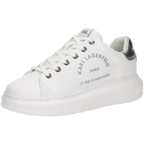 Karl Lagerfeld Nizke superge opal / bela Slike