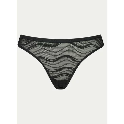 Calvin Klein Underwear Klasične spodnje hlačke 000QD3972E Črna