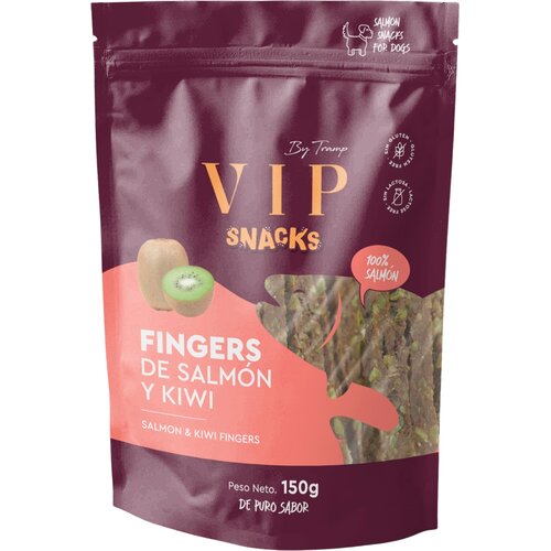 TRAMP VIP Snack Fingers Losos & Kivi pribolj&scaron;ki za pse, 150 g, (5000233685) Cene
