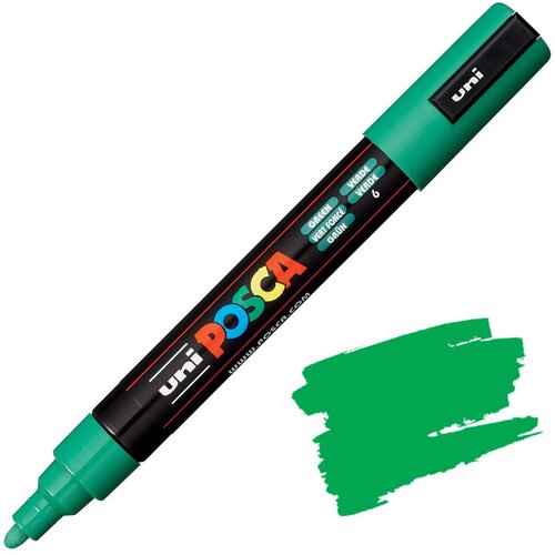 POSCA Uni flomaster; konica 1,8-2,5 mm; zelen, (21290484) Cene