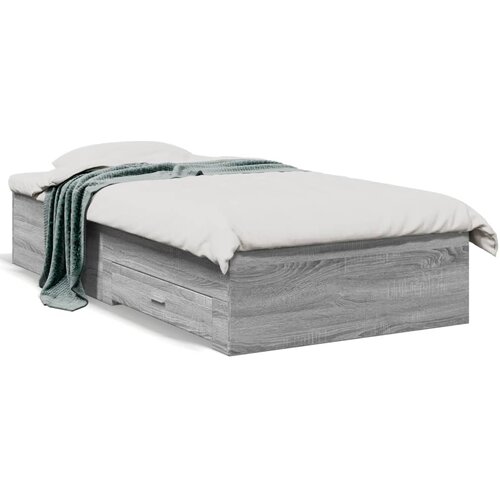 vidaXL Okvir za krevet s ladicama boja hrasta 90x200 cm Cijene