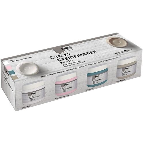 Kreul chalk paint boja Basic set 4 x 150 ml Cene