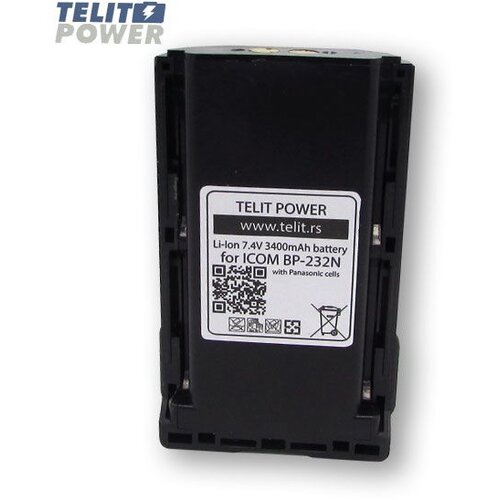 Telit Power Baterija BP-232N Li-Ion 7.4V 3400mAh Panasonic za radio stanicu ICOM IC-A14 Cene
