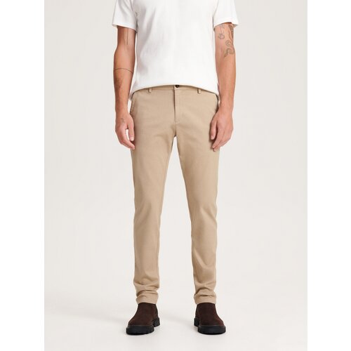 Reserved - Chino slim fit hlače - bež Cijene