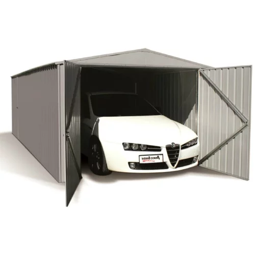 x avtomobilska garaža mackay (204,5 x 295 596 cm, siva)
